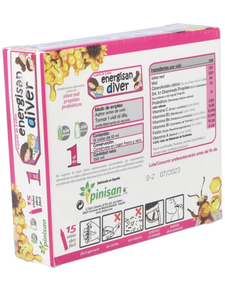 Energisan Diver 15Viales de Pinisan