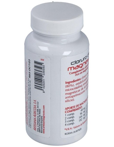 Cloruro Magnesio 100Comp. de Artesania