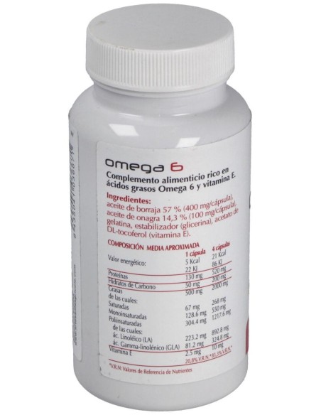 Omega-6 Plantis 100 Cap de Artesania