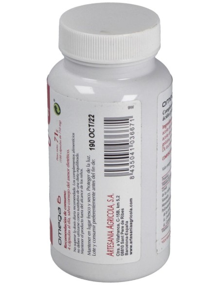 Omega-6 Plantis 100 Cap de Artesania