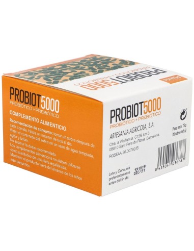 Probiot 5000 Plantis 15 X 5 G de Artesania