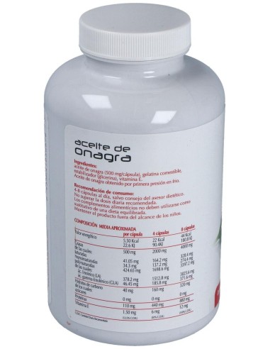 Onagra Plantis 450 Cap. de Artesania