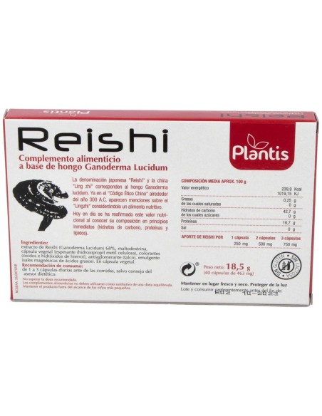 Reishi Hongo 40Cap. de Artesania