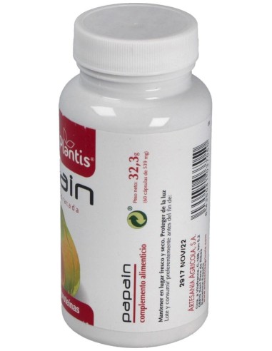 Papain Papaina Plantis 60 Cap. de Artesania