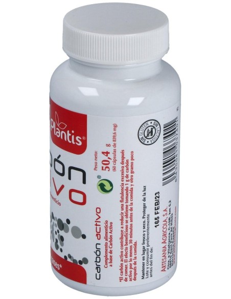 Carbon Activo Plantis 60Cap. de Artesania