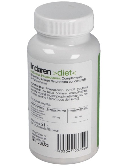 Carbo Block Lindaren Diet60Cap de Artesania