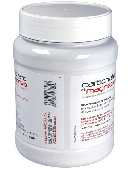 Carbonato Magnesio Plant 300G de Artesania