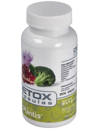 Detox Plantis 60 Cap. de Artesania