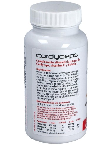 Cordyceps Plantis 60 Cap de Artesania