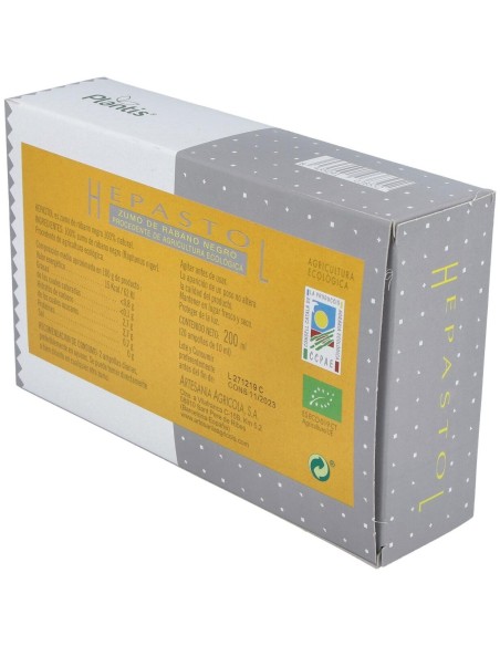 Hepastol Rabano Negro 20 Amp. de Artesania
