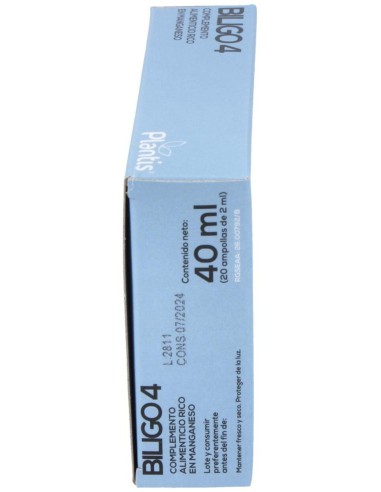 Biligo-4 Mn 20 Ampollas X 2 Ml de Artesania
