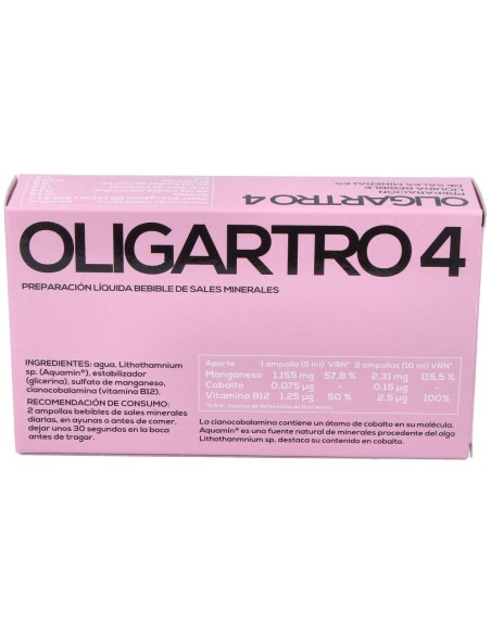 Oligartro 4 (Manganeso-Cobalto) 20 Amp. de Artesania