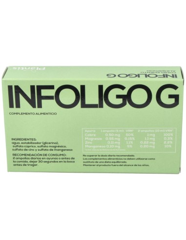 Infoligo G (Cu-Mg-Mn-Zn) 20 Amp. de Artesania