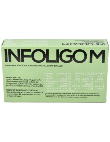 Infoligo-M  20 Ampollas X 5 Ml de Artesania