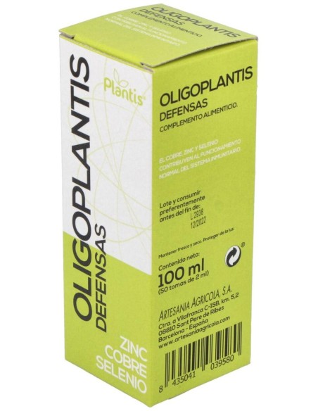 Oligoplantis Defensas 100Ml. de Artesania