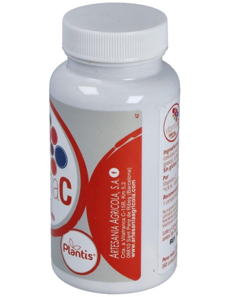 Vit C Plantis 60 Comp 1000 Mg de Artesania
