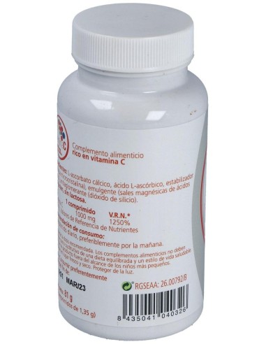 Vit C Plantis 60 Comp 1000 Mg de Artesania