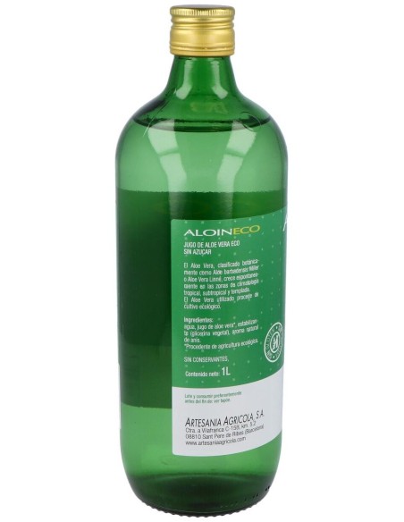 Aloin S/Azucar Eco Plantis 1L de Artesania