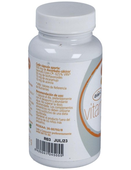 Vitamina C Plantis Ester 60Cap de Artesania