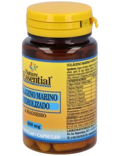 Colageno Marino Hidroliza+Magnesio 600Mg. 60Comp. de Nature Essential 2