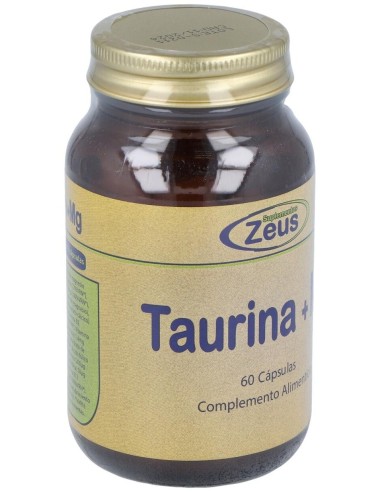 L-Taurina-Mg 60Cap. de Zeus