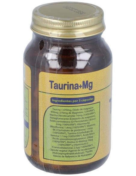 L-Taurina-Mg 60Cap. de Zeus