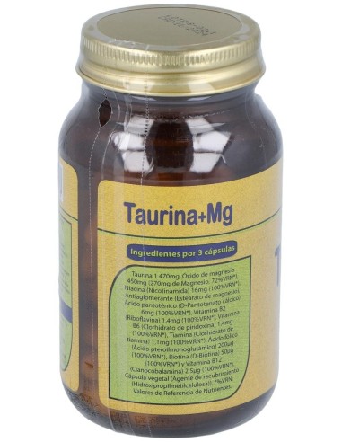 L-Taurina-Mg 60Cap. de Zeus