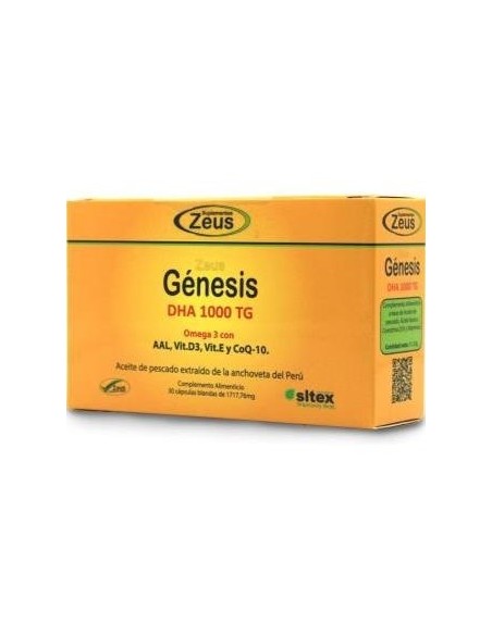 Genesis Dha Tg 1000 Omega 3 30Cap. de Zeus