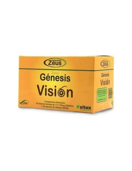 Genesis Vision 30Caps. Genesis+30Caps. Vision de Zeus
