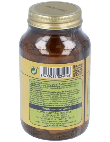 L-Triptofano-Ze 90Cap. de Zeus