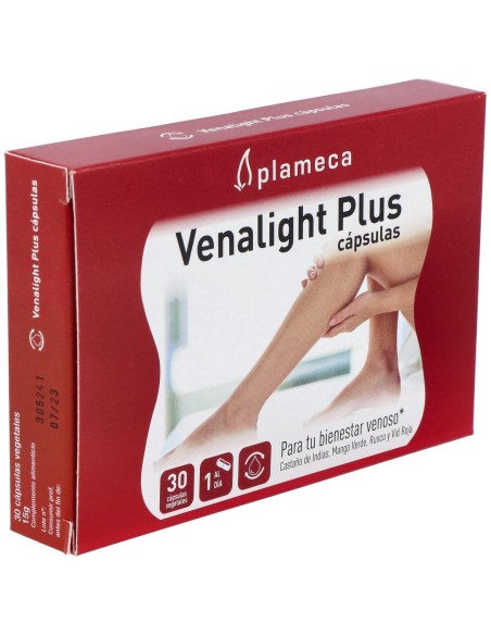 Venalight Plus Cápsulas  30 Cápsulas Vegetales de Plameca