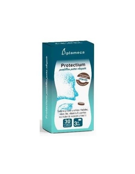 Protectium Pastillas Para Chupar 30 Comprimidos Masticables de Plameca