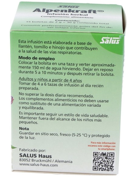 Alpenkraft Infusion 15Sbrs. Salus de Salus