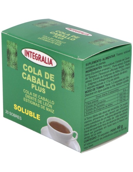 Cola De Caballo Plus Soluble 20Sbrs. de Integralia