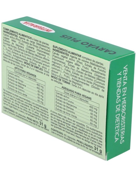 Carbon Plus 60Cap. de Integralia