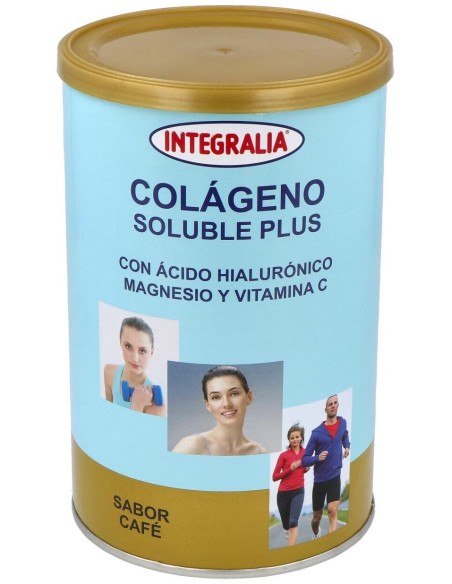 Colageno Soluble Plus Sabor Cafe 300Gr. de Integralia