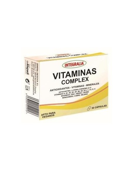 Vitaminas Complex 30Cap. de Integralia