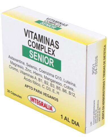 Vitaminas Complex 30Cap. de Integralia