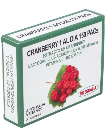 Cranberry 1 Al Dia 150Pacs 30Cap. de Integralia