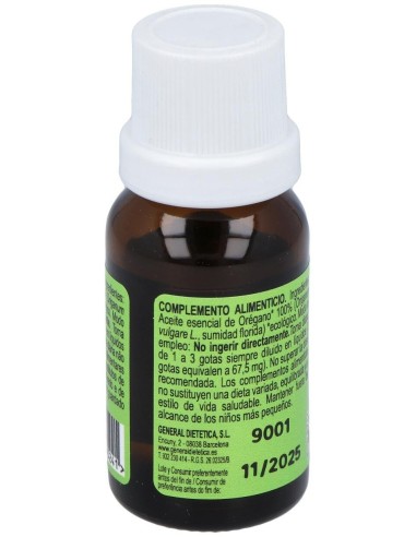Oregano Aceite Esencial Eco 15Ml. de Integralia