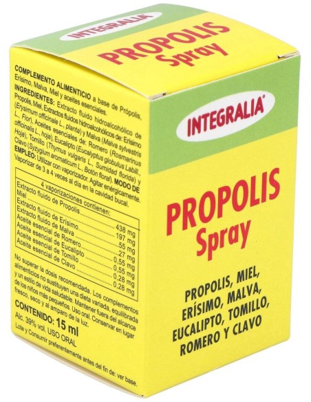 Propolis Spray Con Erisimo 15Ml. de Integralia