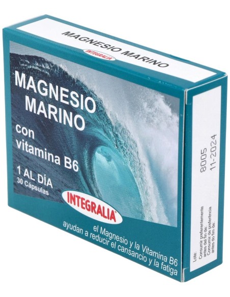 Magnesio Marino Con Vit. B6 30Cap. de Integralia