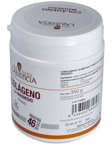 Colageno Con Magnesio Polvo 350Gr. de Ana Maria Lajusticia