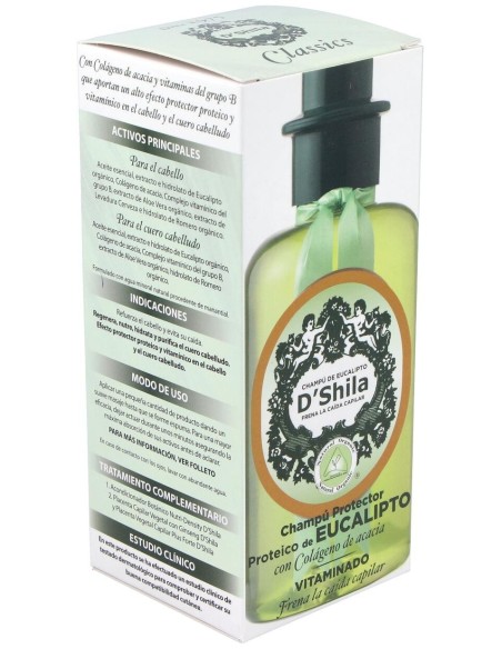 Champu Eucalipto Caida 300Ml. de Dshila