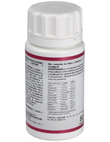 Holomega Ferro Plus 180 Cap. de Equisalud