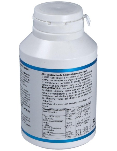 Cognivision Omega 3 Dha 1000Mg. 90Perlas de Equisalud