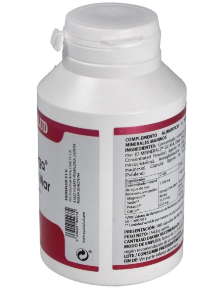 Holomega Agua De Mar Ultraconcentrada 180Cap. de Equisalud