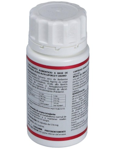 Holomega Berberina Con Acido Lipoico 50Cap. de Equisalud