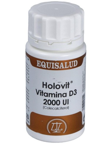 Holovit Vit. D3 2000Ui (Colecalciferol) 50Cap. de Equisalud