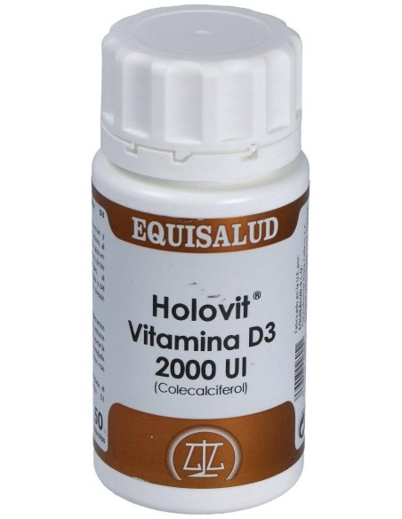 Holovit Vit. D3 2000Ui (Colecalciferol) 50Cap. de Equisalud